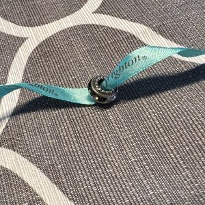 Rare Retired Brighton Spectrum spacer in black ombré bead